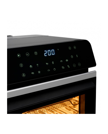 Piekarnik parowy Princess Airfryer | 182085 | 10 L | 1550 W | Czarny