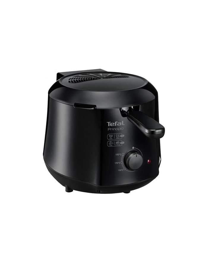 TEFAL | Frytkownica Principio | FF230831 | Moc 1000 W | Pojemność 1,2 L | Czarny główny
