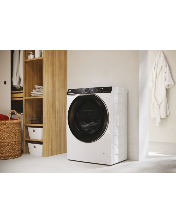 hoover Odkurzacz | Pralka | H7W449AMBC-S | Klasa efektywności energetycznej A | Ładowanie od przodu | Pojemność prania 9 kg | 1400 obr/min | Głębokość 51 cm | Szerokość 60 cm | DOPROWADZIŁO | Funkcja pary | Wi-Fi | Biały główny