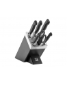 Zestaw 5 noży w bloku samoostrzącym Zwilling Four Star - Czarny - nr 23