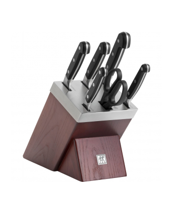 Zestaw 5 noży w bloku samoostrzącym Zwilling Pro