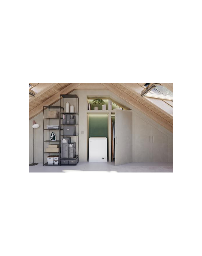 candy Cukierki | Zamrażarka | CCHH 145E | Klasa efektywności energetycznej E | Klatka piersiowa | Wolnostojący | Wysokość 84,5 cm | Całkowita pojemność netto 137 L | Biały główny