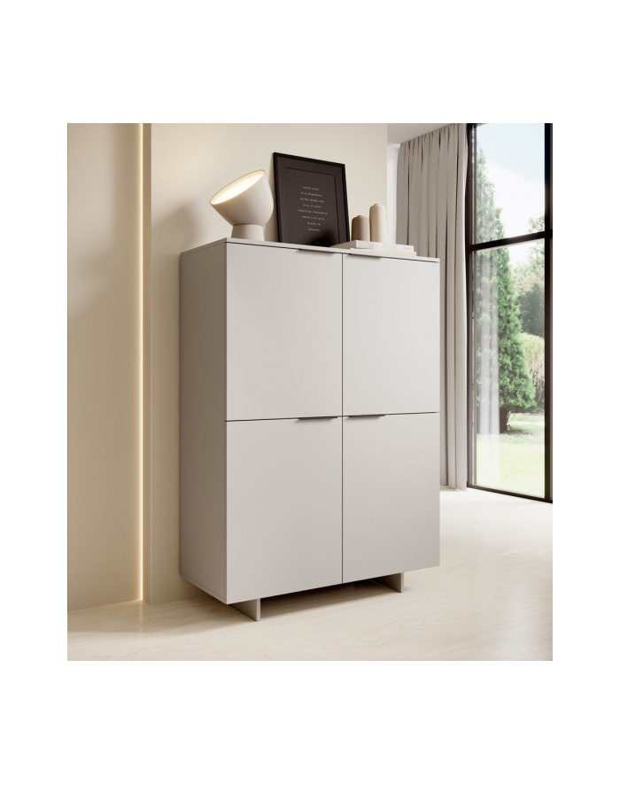 cama meble Komoda 4D ALMA 100x41,5xH145 kaszmir główny