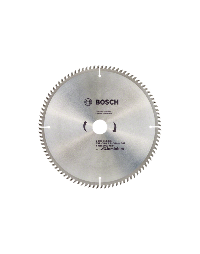bosch PIŁA DO ALUMINIUM 254x30mm 96-ZĘBÓW ECO główny