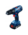 BOSCH WIERTARKO-WKRĘTARKA UDAROWA 18V 54/21Nm 2x2,0Ah LI-ION GSB 180-LI - nr 1