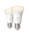 Philips Hue | Hue W 9W A60 E27, op 2szt | E27 | 9 W | Ciepła biel 2700K | Bluetooth i Zigbee - nr 2