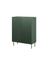 cama meble Regał 2D2SZ ONDA 98x45xH127 zieleń - nr 1