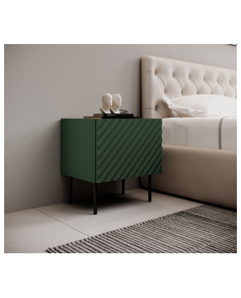 cama meble Szafka nocna ONDA 2szt 50x40xH54 zieleń