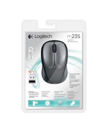 MYSZ USB OPTICAL WRL M235 GREY 910-002201 LOGITECH nr 1