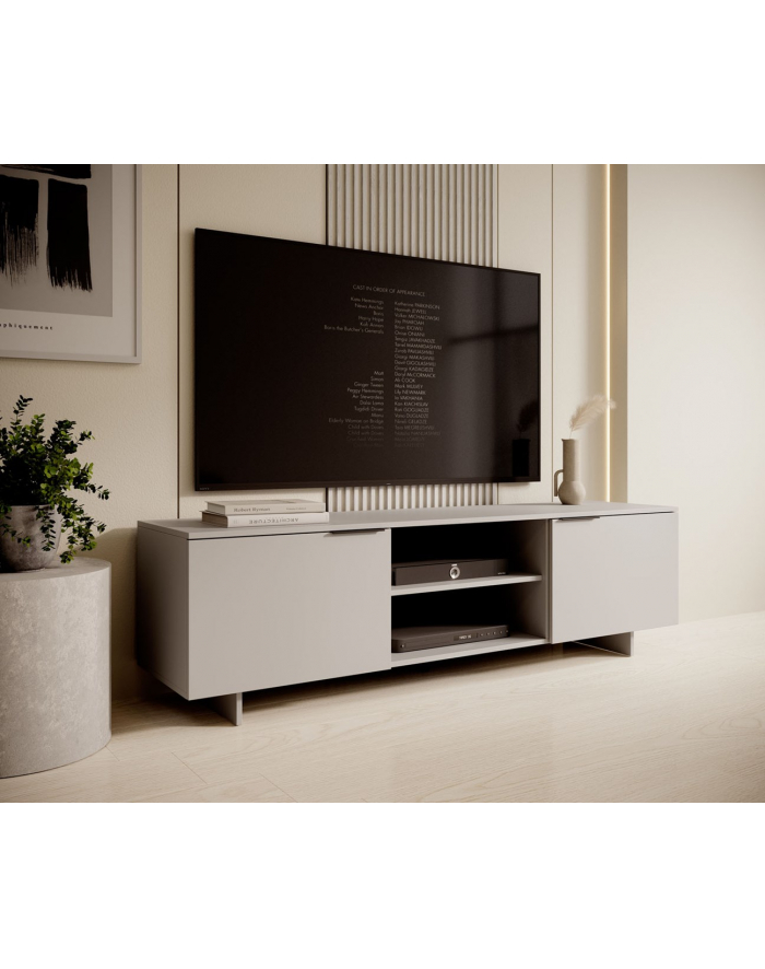 cama meble Szafka RTV 2D1P ALMA 180x41,5xH55 kaszmir główny