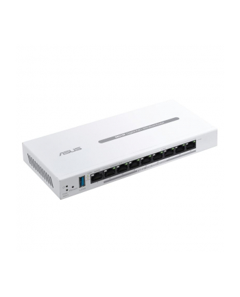 asus 9-portowy gigabitowy router przewodowy PoE+ VPN | EBG19P | 80211ac | Porty Ethernet LAN (RJ-45) 8 | Obsługa siatki: Tak | Nr MU-MiMO | Sieć 5G | Typ anteny: Wewnętrzna
