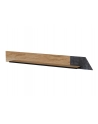 cama meble Półka OVO 130x20xH15 dąb/beton - nr 1