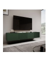 cama meble Szafka RTV 4D ONDA 200x40xH54,35 zieleń (stojąca lub wisząca) - nr 4