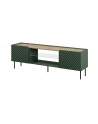 cama meble Szafka RTV EF ONDA 180,5x40xH58,39 zieleń (stojąca lub wisząca) - nr 1