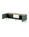 cama meble Szafka RTV EF ONDA 180,5x40xH58,39 zieleń (stojąca lub wisząca) - nr 2
