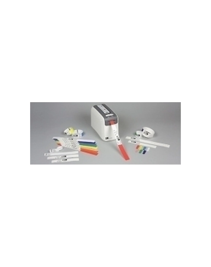 zebra Wristband, Polypropylene, 1x11in (254x2794mm); Direct thermal, Z-Band Direct, Adhesive closure, Cartridge, 200/roll, 6/box, Yellow główny