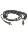 zebra CABLE - SHIELD-ED USB: SERIES A CONNECTOR, 15FT (46M), COILED - nr 2