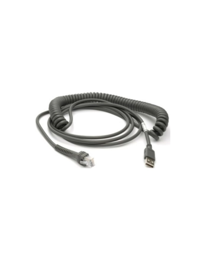 zebra CABLE - SHIELD-ED USB: SERIES A CONNECTOR, 15FT (46M), COILED główny