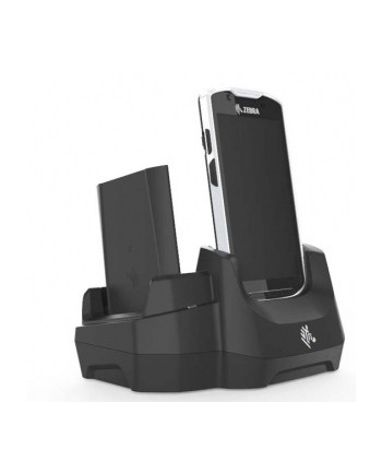 zebra KIT, 1 SLOT AND 1 SPARE BATTERY ETHERNET 'amp; USB COMMUNICATIONS CRADLE FOR TC5X TERMINALS, INC  PWR-BGA12V50W0WW, DC CABLE CBL-DC-388A1-