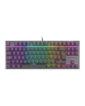 KLAWIATURA DLA GRACZY GENESIS THOR 300 TKL RGB FR PODŚWIETLENIE MECHANICZNA RED SWITCH