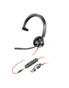 hp Poly Blackwire 3315 Monaural Microsoft Teams Certified USB-C Headset +35mm Plug +USB-C/A Adapter - nr 3