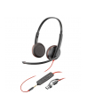 hp Poly Blackwire 3225 Stereo USB-C Headset +35mm Plug +USB-C/A Adapter - nr 14