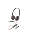 hp Poly Blackwire 3225 Stereo USB-C Headset +35mm Plug +USB-C/A Adapter - nr 3