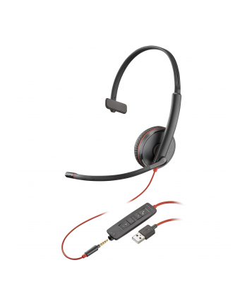 hp poly Poly Blackwire 3215 Monaural USB-A Headset (Bulk)