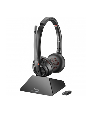 hp poly Poly Savi 8220 UC Microsoft Teams Certified D-ECT 1880-1900 MHz USB-A Headset EMEA - INTL English Loc  Euro plug