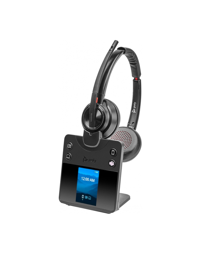 hp poly Poly Savi 8420 Office Stereo Microsoft Teams Certified D-ECT 1880-1900 MHz Headset EMEA - INTL English Loc  Euro plug główny