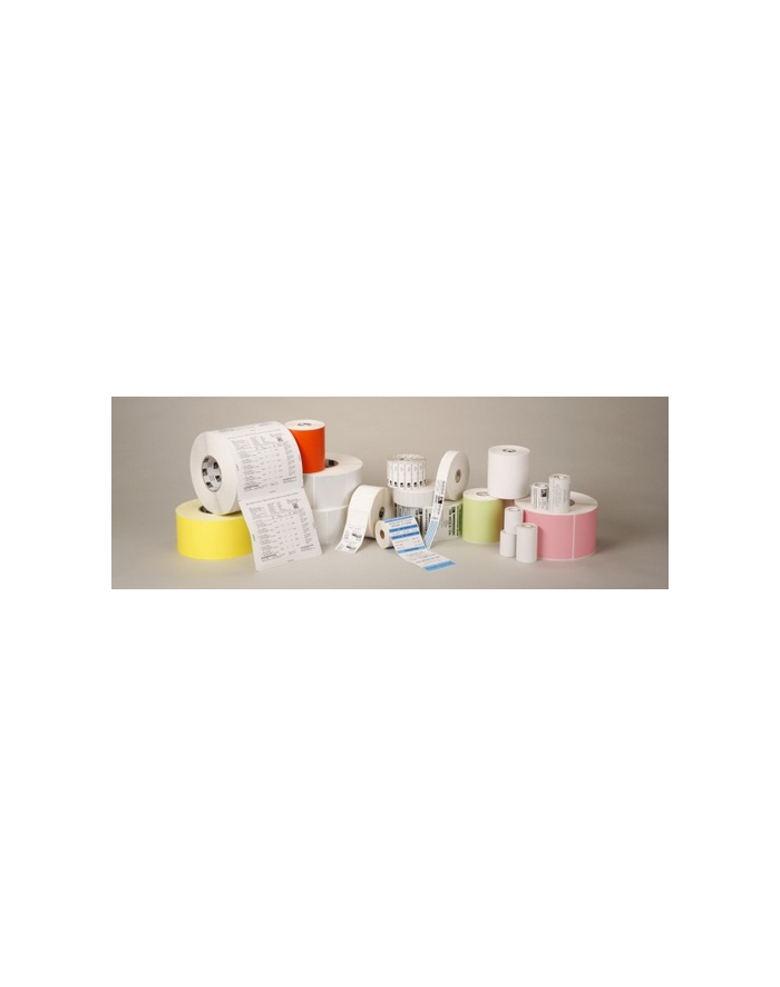 zebra Label, Paper, 76x152mm; Thermal Transfer, Z-PERFORM 1000T, Uncoated, Permanent Adhesive, 76mm Core główny