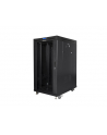 SZAFA INSTALACYJNA RACK STOJĄCA 19''; 22U 800X1000 CZARNA DRZWI SZKLANE LCD LANBERG (FLAT PACK) V2 - nr 1