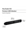 hp - poly POLY STUDIO V52 USB VID-EO BAR/UVB EMEA-INTL ENGLISH LOC-(wersja europejska)PLUG - nr 5