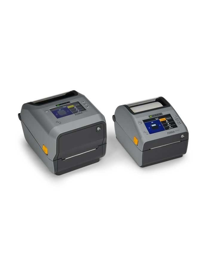 zebra Thermal Transfer Printer (74/300M) ZD621; 300 dpi, USB, USB Host, Ethernet, Serial, BTLE5, (wersja europejska) and UK Cords, Swiss Font, EZPL główny