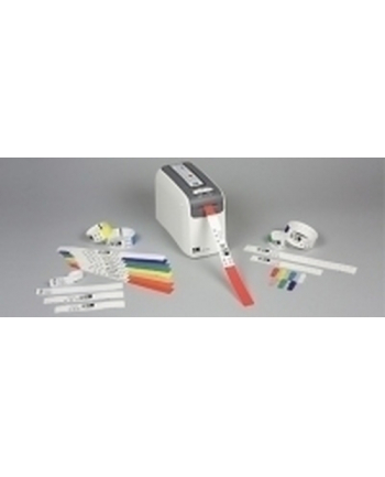 zebra Wristband, Polypropylene, 1x11in (254x2794mm); Direct thermal, Z-Band Direct, Adhesive closure, Cartridge, 200/roll, 6/box, Yellow nr 1