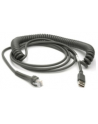 zebra CABLE - SHIELD-ED USB: SERIES A CONNECTOR, 15FT (46M), COILED - nr 1