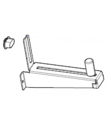 zebra Kit, 1 inch core Media Hanger, ZT410