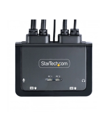 startech C2-D46-UAC-CBL-KVM/2-PORT HYBRID CABLE KVM SWITCH