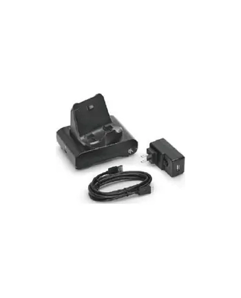 zebra 1-slot printer docking cradle; ZQ300 Series; Includes type A to Type C USB Cable and AC to USB Adapter with (wersja europejska) power plug nr 2