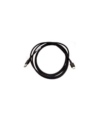 zebra CS6080 Cordless Cradle Cable: USB-C (Cradle) to USB-A (Host) Cable; 7ft (21m), Straight - Midnight Black