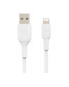 belkin LIGHTNING BLAD-E/SYNC CABLE/PVC MFI 3M WHITE - nr 9