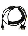 honeywell Industrial Cable: RS232 (5V signals), Kolor: CZARNY, DB9 Female, 3m (98´), coiled, 5V external power with option power on pin 9, with ferrite - nr 1