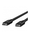 belkin USB4 CABLE USB-C / USB-C 40 GBI// S 100W 08M BLACK - nr 3