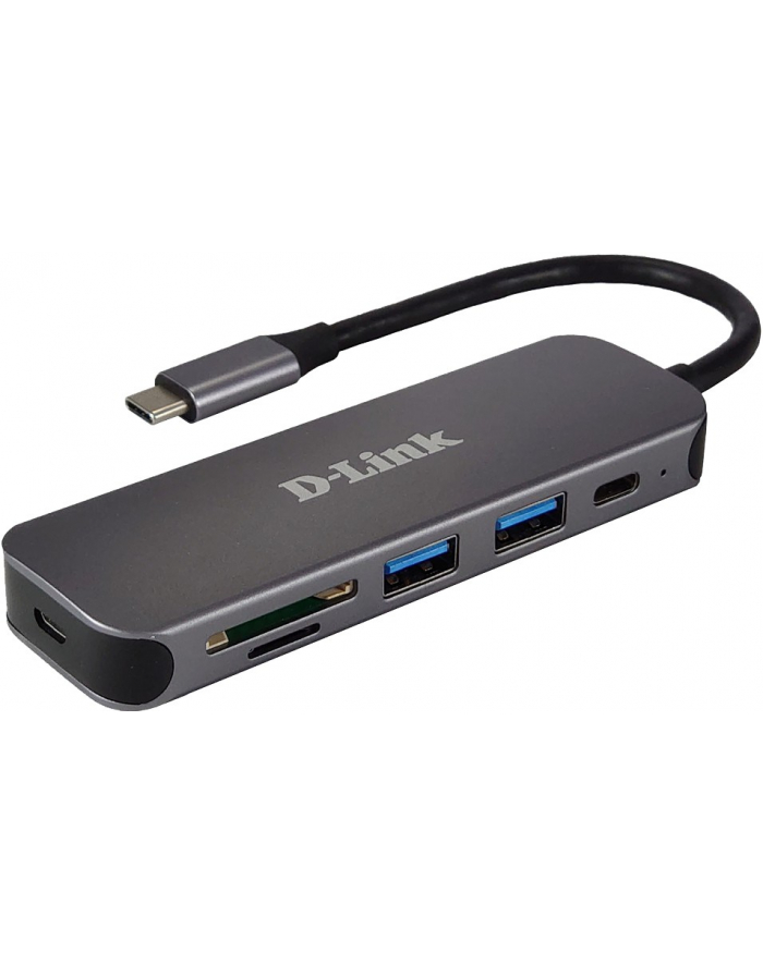 D-LINK DUB-2325 E 5-IN-1 USB-C CZYTNIK KART główny