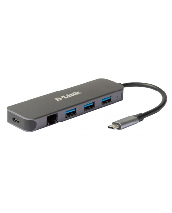 d-link 5-IN-1 USB-C HUB/W 1G ETHERNET/POWER D-ELIVERY