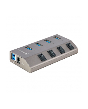 startech 4-PT USB HUB W/ON/OFF SWITCHES/WITH INDIVIDUAL ON/OFF SWITCHES