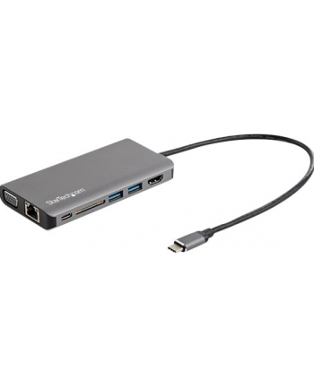 startech USB-C MULTIPORT ADAPTER / DOCK/HDMI/VGA - SD READ-ER-30CM CABLE