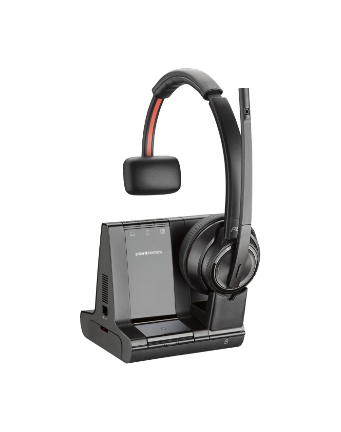 hp poly Poly Savi 8210 Office D-ECT 1880-1900 MHz Single Ear Headset EMEA - INTL English Loc  Euro plug główny