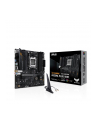 Asus | TUF GAMING A620M-PLUS WIFI | Rodzina procesorów AMD | Gniazdo procesora AM5 | Moduły DIMM DDR5 | Gniazda pamięci 4 | Obsługiwane interfejsy dysków twardych SATA, M2 | Liczba złączy SATA: 4 | Chipset AMD A620 | Karta Micro-ATX - nr 2