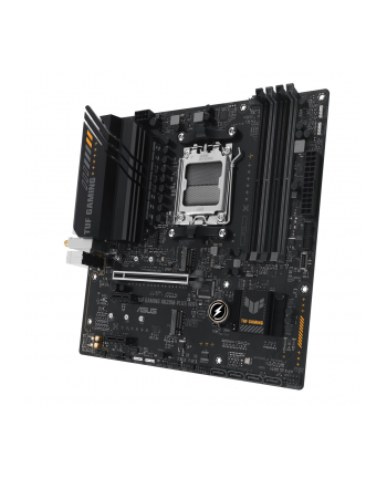 Asus | TUF GAMING A620M-PLUS WIFI | Rodzina procesorów AMD | Gniazdo procesora AM5 | Moduły DIMM DDR5 | Gniazda pamięci 4 | Obsługiwane interfejsy dysków twardych SATA, M2 | Liczba złączy SATA: 4 | Chipset AMD A620 | Karta Micro-ATX nr 2
